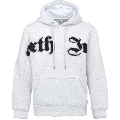 Sixth June Sherpa Oversized Hoodie like new, men's white, size L