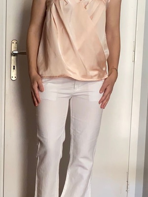 Summer camisole top salmon new, size Small