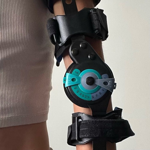 Hinged Orthosis for Left Arm or Leg, Like New, Adjustable Angles