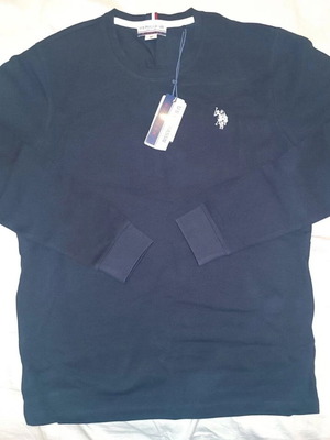 U.S. Polo Assn. Men's Long Sleeve Medium Dark Blue New