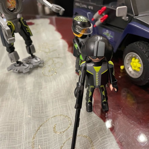 Playmobil Top Agents vehicle with figures