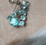 Single earring like new, turquoise, dated 1970