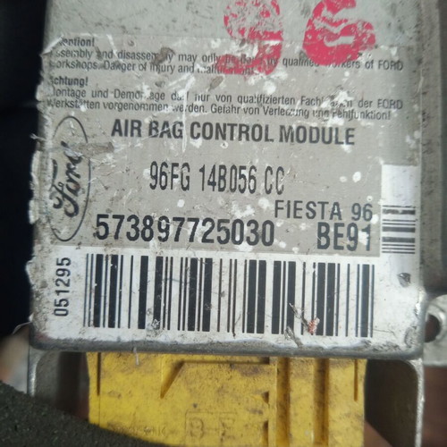Ford Fiesta airbag control module 96FG14B056CC