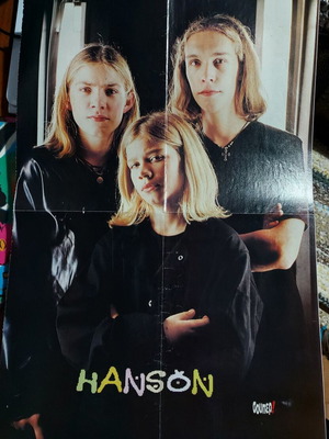 Αφίσα Hanson & Toni Braxton & Beverly Hills μεταχειρισμένη, μέγεθος 55,7x38