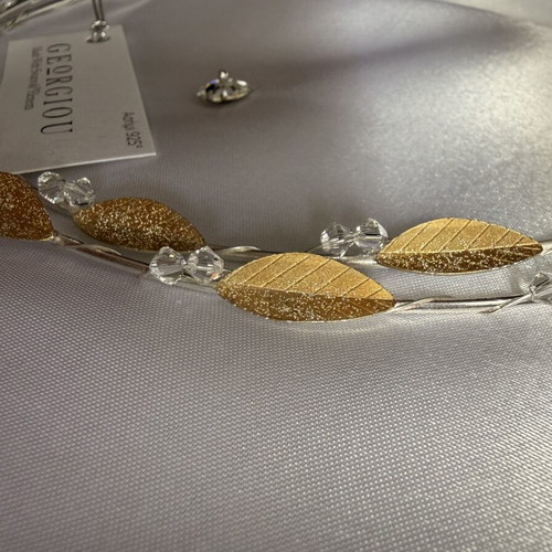 Wedding crowns silver 925 with Swarovski crystals new