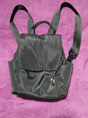 Women's black backpack bag like new
