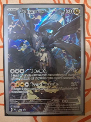 Pokémon Zekrom card new