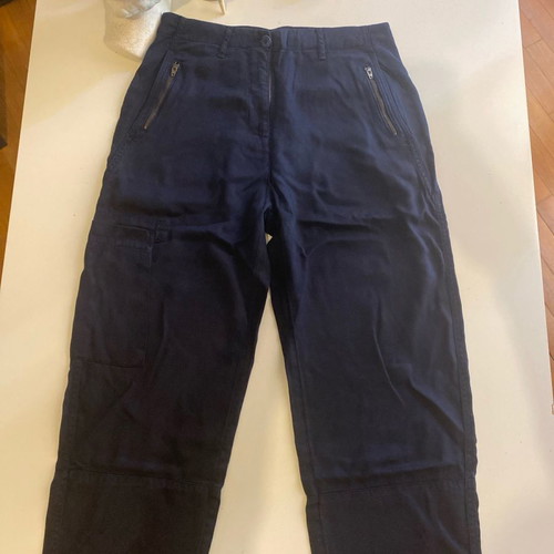 Cargo pants navy blue tencel brand new size M
