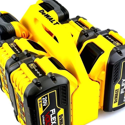 Dewalt battery transport base for 6 batteries 18-20V