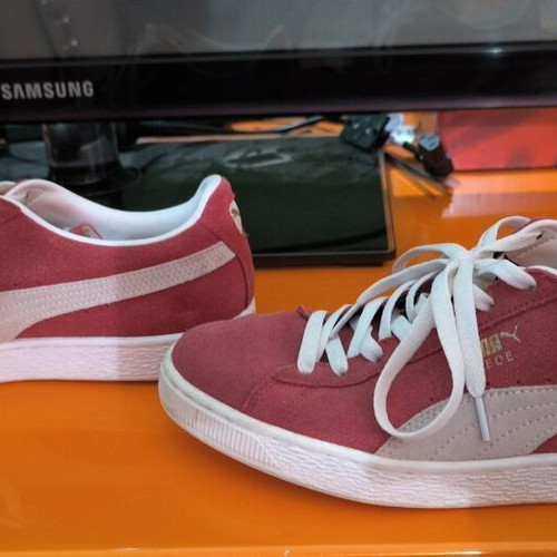 Puma Suede sneakers red size 43 like new