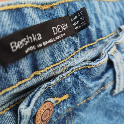Bershka Denim Men's Jeans Size M Classic Blue Wash New