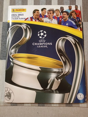 Panini UEFA Champions League 2014 2015 άλμπουμ αυτοκόλλητων σαν καινούργιο