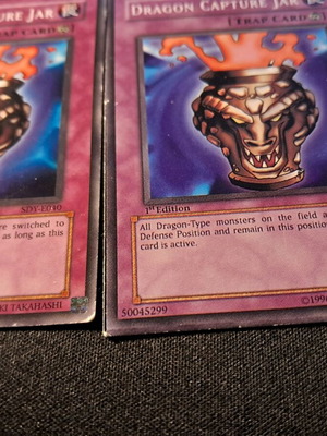 2 κάρτες dragon capture jail Yu-Gi-Oh