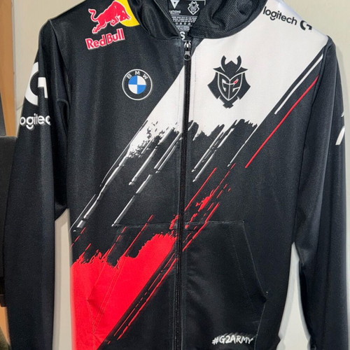 G2 League of Legends Team Jacket size S like new, black