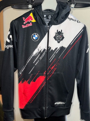 G2 League of Legends Team Jacket size S like new, black