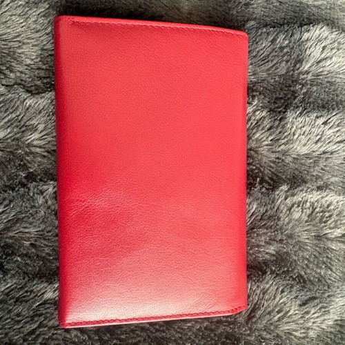 Franco women's leather wallet like new, red