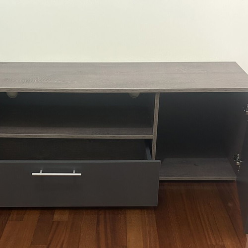 Modern TV cabinet like new with large drawer and cupboard