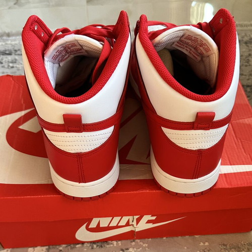 Nike Dunk High University Red sneakers size 47