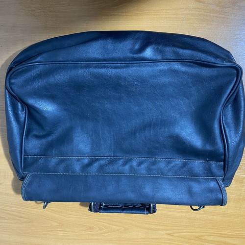 Disney leather crossbody bag used, black 30x40x10 cm