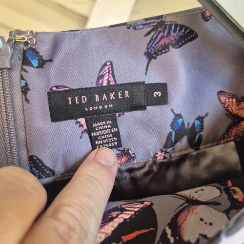 Ted Baker mini skirt like new, multicolored