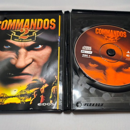 Commandos 2 Men of Courage PC like new, strategy