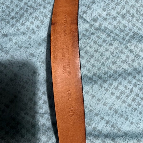 Black belt used 105 solid brass