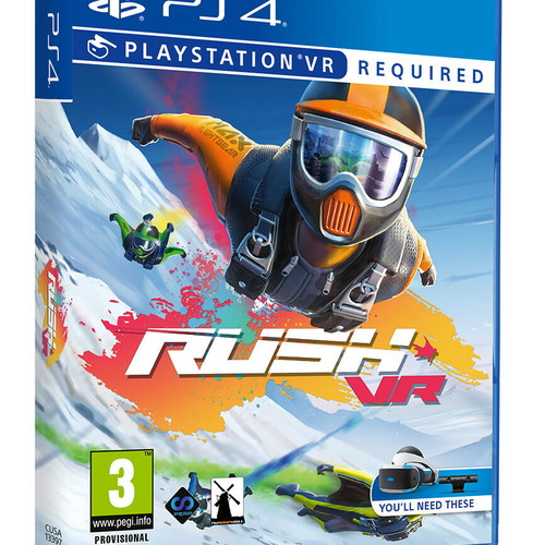 Rush PSVR PlayStation 4 game new