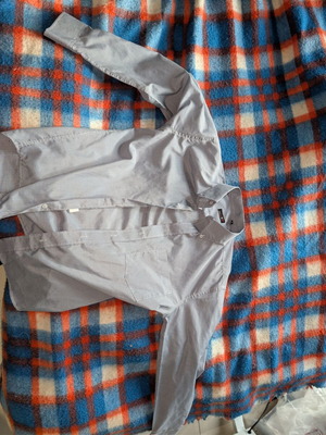 Men's shirt like new, white and blue, sizes XL and XXL