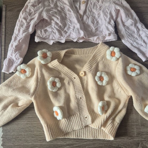 Girls' jackets 12-18 months like new, spring and winter