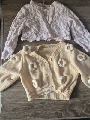 Girls' jackets 12-18 months like new, spring and winter