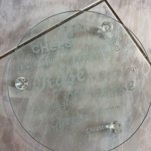 Cheese board with knife new, unused