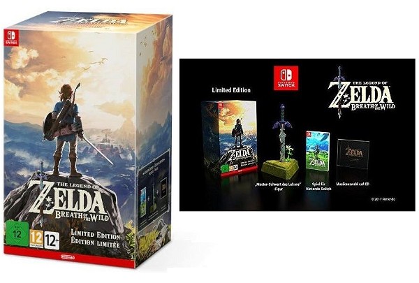  The Legend of Zelda: Breath of the Wild Limited Edition gia Switch