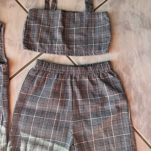 Set for 3-year-old girl like new, white and gray