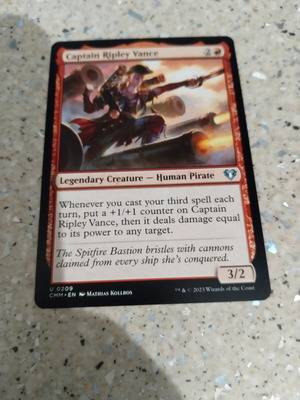 Magic the Gathering κάρτα Captain Ripley Vance καινούργια