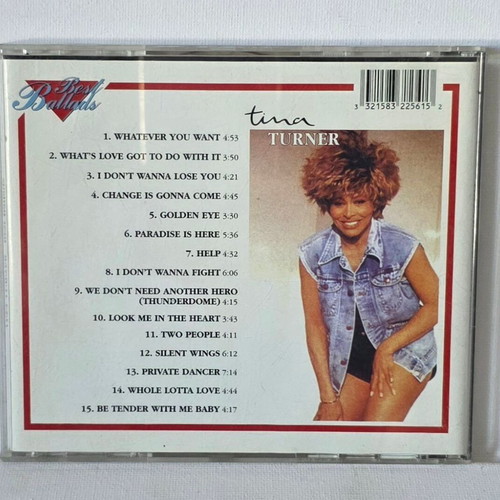 Tina Turner Best Ballads CD like new, rock