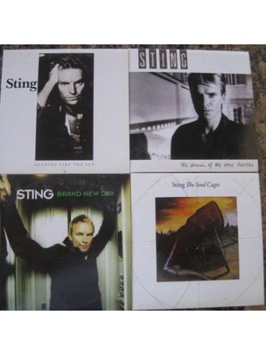 Sting 7 CDs καινούργια, rock