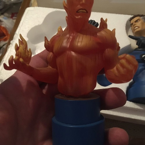 Fantastic Four Busts Triple Pack like new with box
