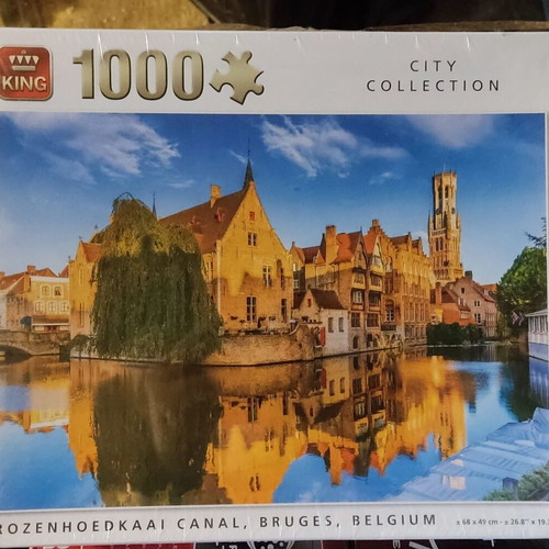 Puzzle Brugge 1000 pieces new, unopened