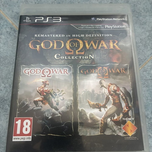 God of War Collection PS3 game used, European version