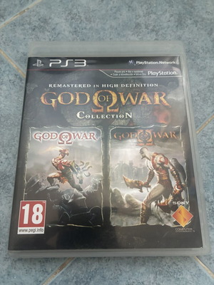 God of War Collection PS3 game used, European version