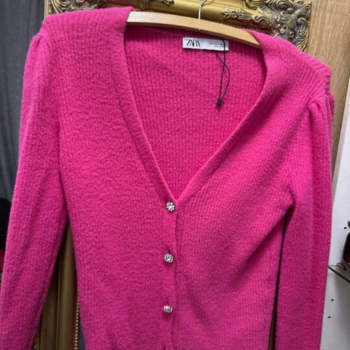 Zara Pink Cardigan Like New