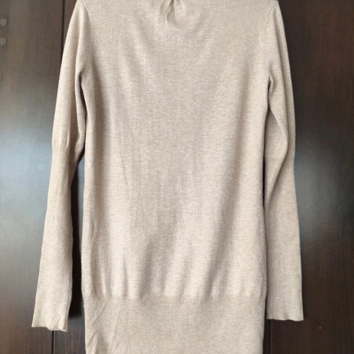 Bershka Beige Longline Cardigan Medium like new