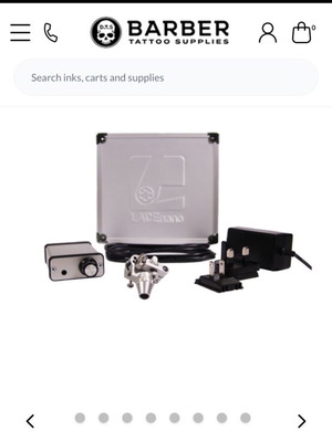 Tattoo Machine LaceNano like new with accessories and pedal