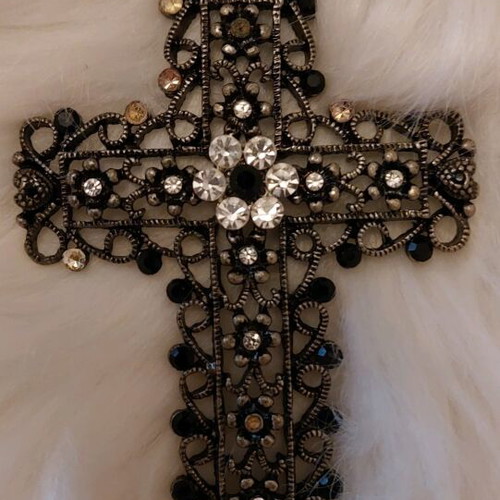 Vintage cross impressive like new with chain