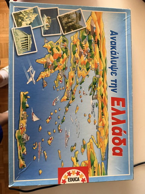 Educa Board Game Discover Greece used