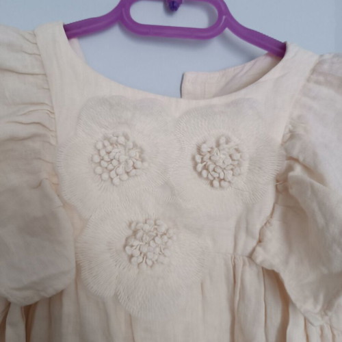 Zara children's linen dress, size 110-116 cm
