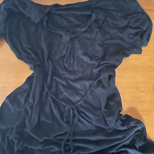 Black elastic dress L like new