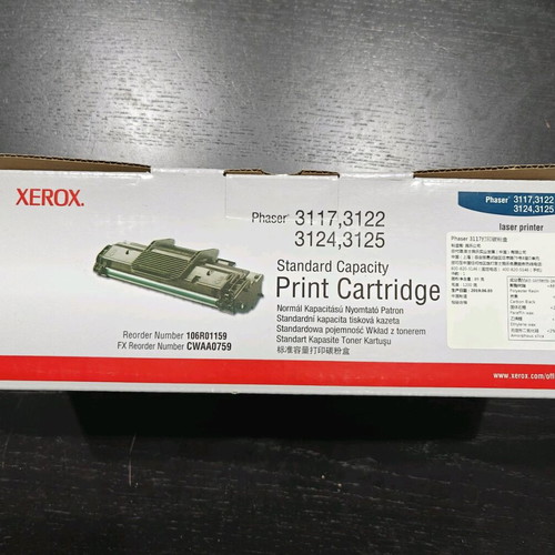 Xerox Toner 106R01159 Phaser 3117/3122/3124/3125 new, sealed