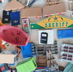 Playmobil κανόνια, βαλλίστρες, πανιά, έπιπλα και άλλα σαν καινούργιο