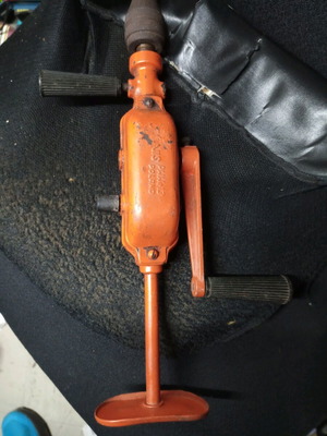 Vintage hand drill antique